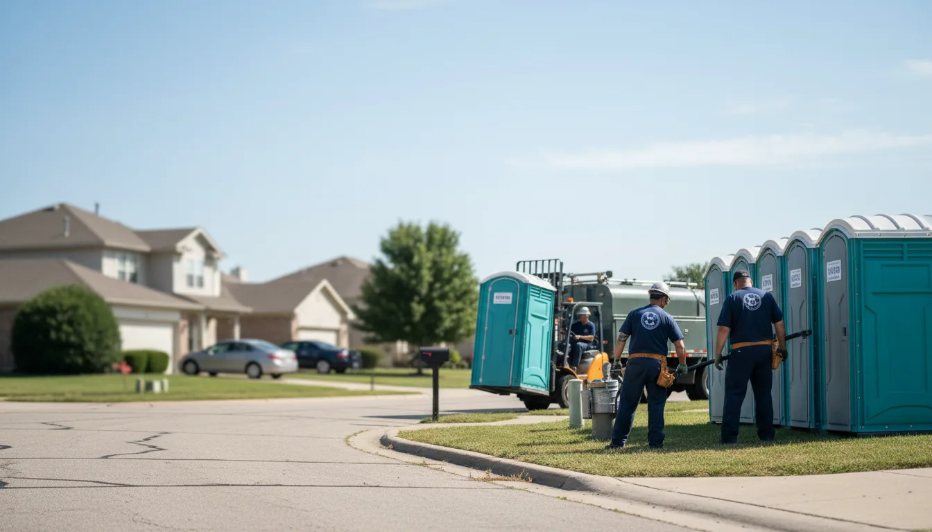 Porta Potty Rental in New London, IA near me
